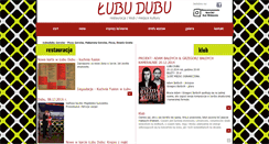 Desktop Screenshot of lubudubu.com.pl